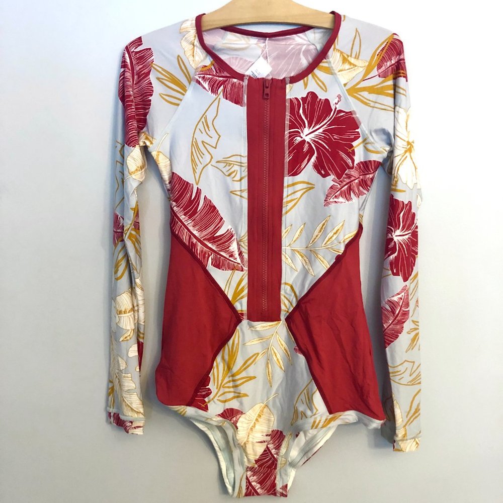 L* Space Aloha Paradise Mod One Piece Swimsuit - Picture 5 of 8